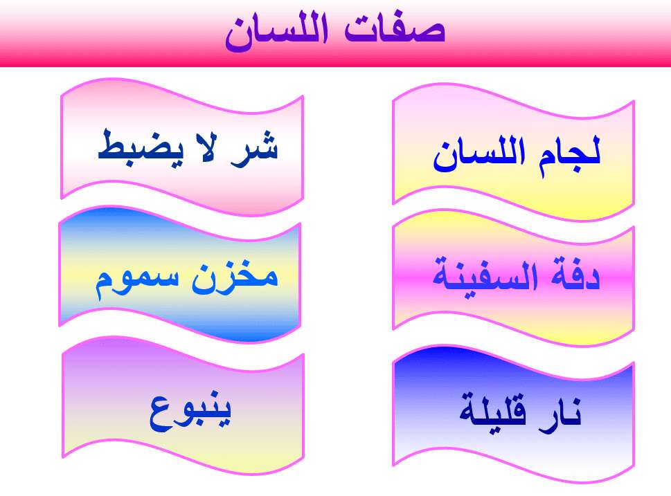 اللسان - اولى ثانوي