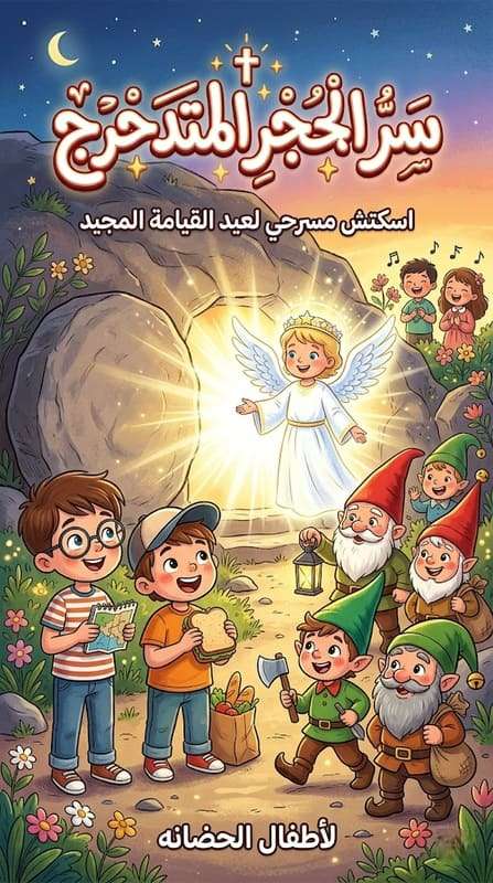 اسكتش أقزام - سر الحجر المتدحرج | مدينة الخدام - أفكار وأنشطة مدارس الأحد