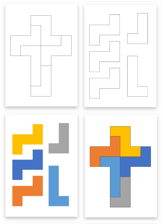 لعبة Puzzle عيد الصليب للطباعة | مدينة الخدام - أفكار وأنشطة مدارس الأحد