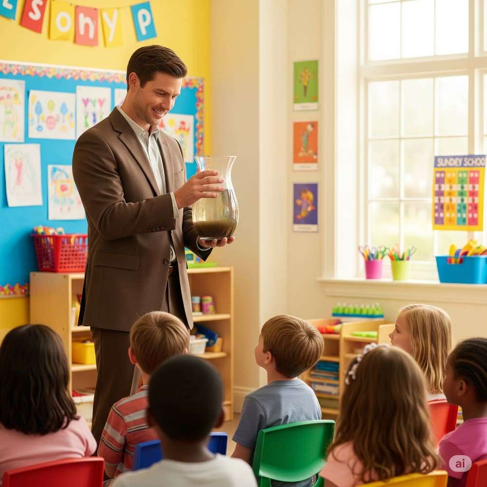 كوباية نضيفة من برة | مدينة الخدام - أفكار وأنشطة مدارس الأحد